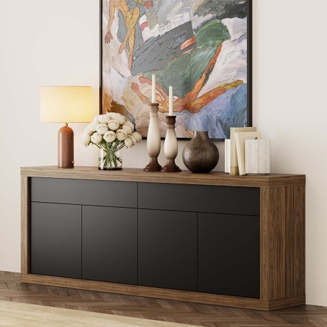 KARL SIDEBOARD 4 DOORS 2 DRAWERS