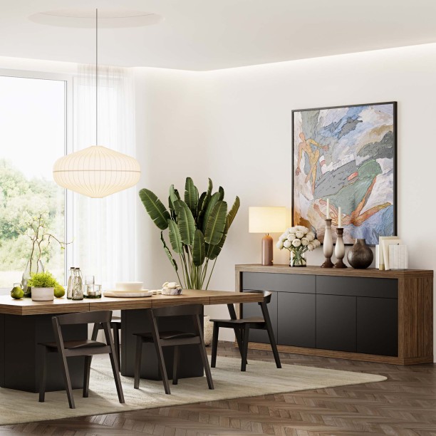KARL SIDEBOARD 4 DOORS 2 DRAWERS