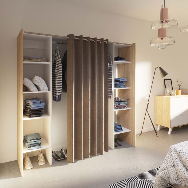 TOM WARDROBE 2 COLUMNS