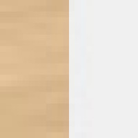 LIGHT OAK.VEN/ WHITE METAL