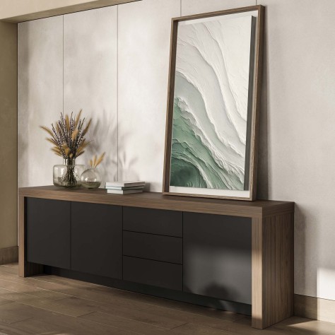 KOBE SIDEBOARD 3 DOORS 3 DRAWERS - Image product