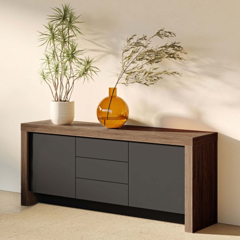 KOBE SIDEBOARD 2 DOORS 3 DRAWERS