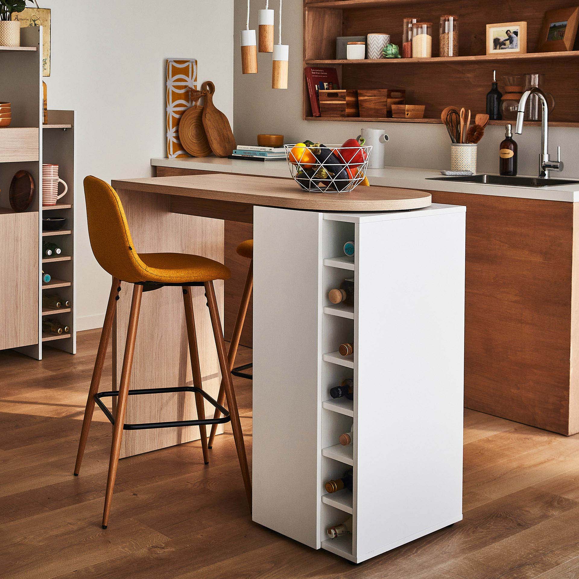 ROLL ROTATING BAR TABLE