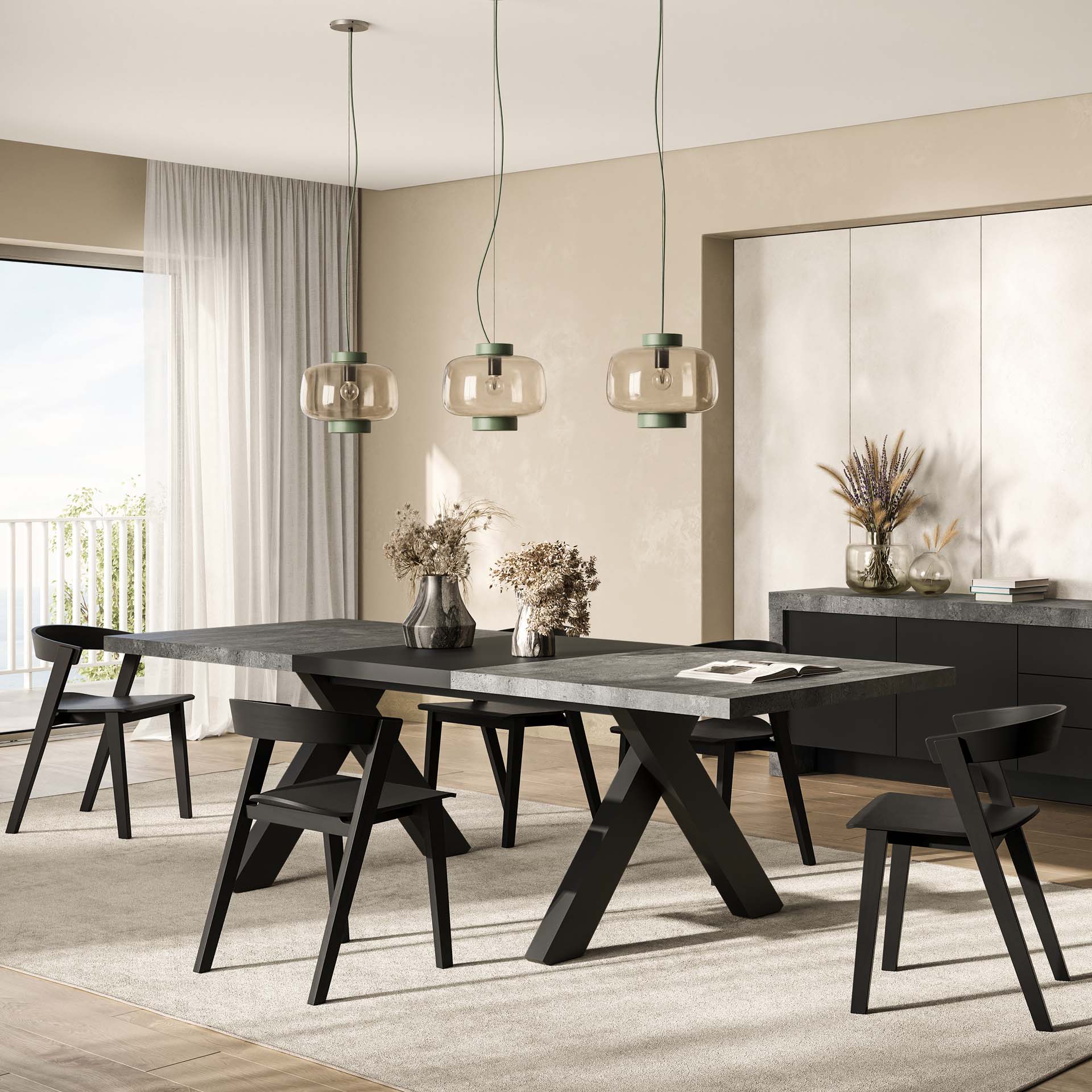 CROSS EXTENDIBLE TABLE