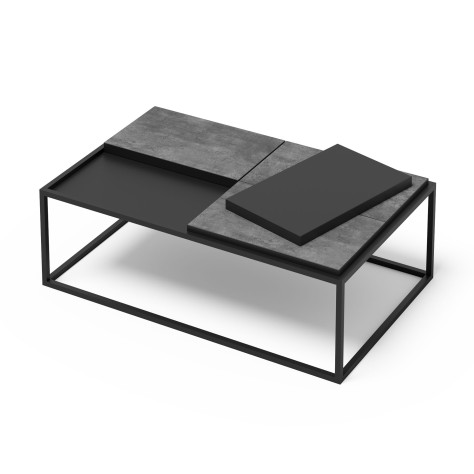 DOURO COUCHTISCH 120 MIT 4 PLATTTEN