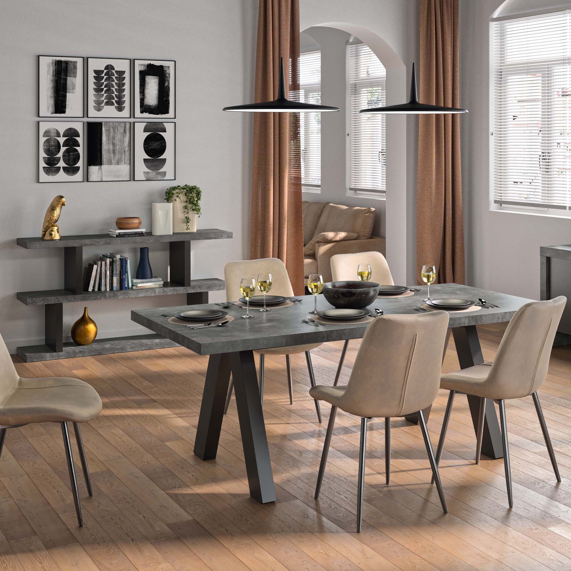 APEX DINING TABLE 200