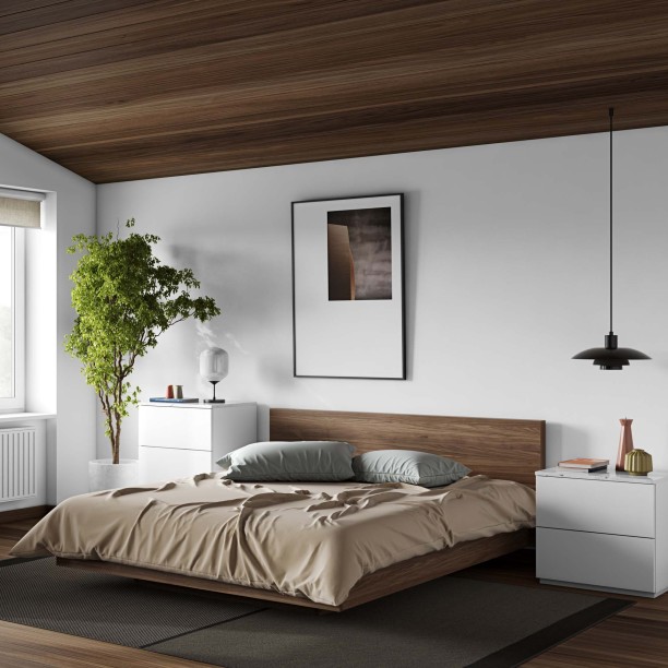 FLOAT BED 160 W/ SLATS