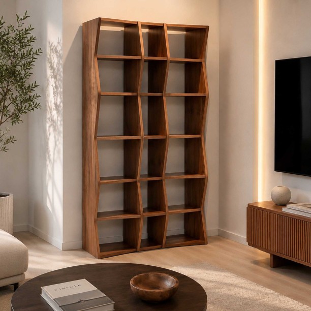 WAVE BOOKCASE