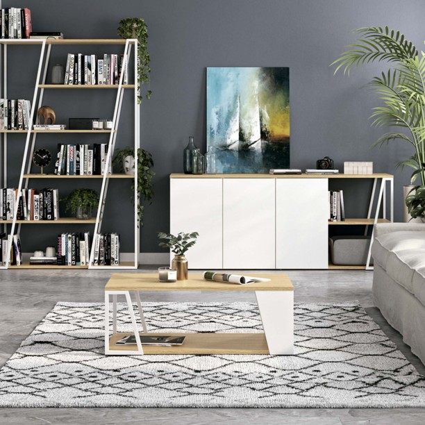 MESA CENTRO ALBI 36x100x55 CAC/BRPU/MET BR