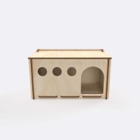 BUNNY SHELTER II Natural Birch Plywood BUNNY SHELTER II Natural Birch Plywood