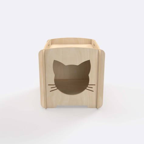 CAT HOUSE Natural Birch Plywood - Image product
